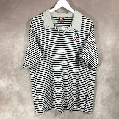Disney Mickey Mouse Womens XL 2XL Star Gazer Striped Embroidered Top Unlimited • $24.99