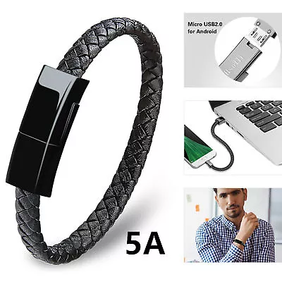 Charging Cable Fast Charging Data Transfer Type-c Bracelet Data Cable Easy • $8.77