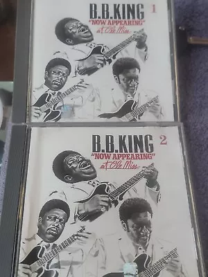 B.B. KING Now Appearing: Live At Ole Miss-2 CD SET- Great Condition 1980 • $10