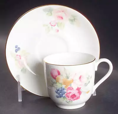 Mikasa Rosemead Demitasse Cup & Saucer 6962334 • $9.99