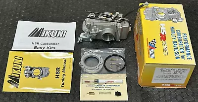 Harley Davidson MIKUNI Carburetor 42-18 HSR42 Easy Kit EVO & Twin Cam 🔥FASTSHIP • $399.99