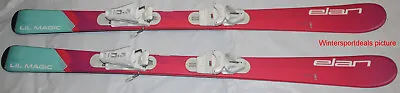 NEW Elan 2023 Girl's Junior Skis 150cm Elan Lil Magic + Size Adjustable Bindings • $160.13