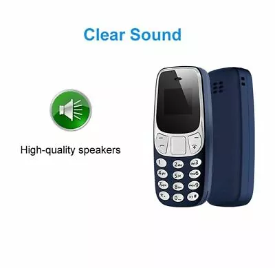 BM10 Mini Bluetooth Cell Phone 2G MP3 Dual SIM GSM Voice Changer 0.66  Mobile • $14.30