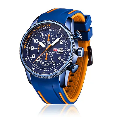$24.98 • Buy Men's Watch Reloj De Hombre Sports Style Silicone Rubber Watches Chronograph New