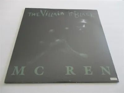 MC Ren - The Villain In Black Explicit Lyrics ( VINYL LP ) Original Pressing • $69.97