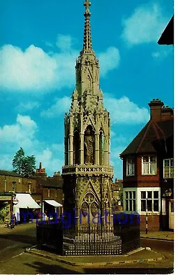 I165 The Eleanor Cross Waltham Cross Herts Postmarked 1978 • £4