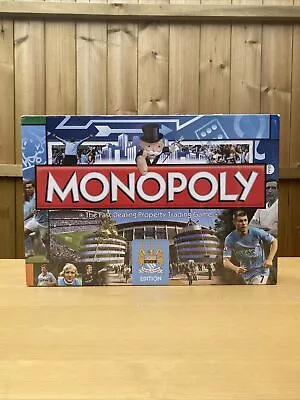 NEW Monopoly MANCHESTER CITY FC FOOTBALL CLUB MCFC Edition 2012 Game Sealed NIB • £49.99