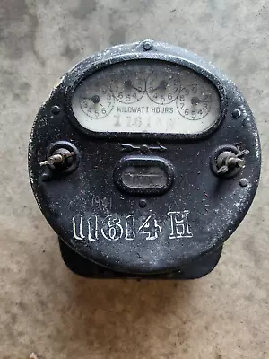Vintage General Electric I-14 Single-phase Watthour Meter 5 Amp 110 Watt  • $79.99