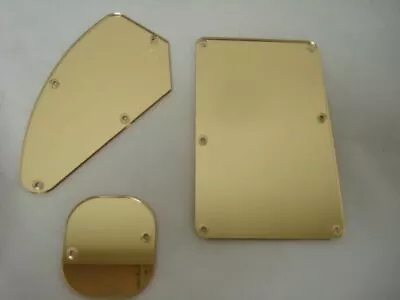 Gold Mirror Replacement Cavity Covers Fit Ibanez(TM) Jem RG FP DNA MC • $44.13