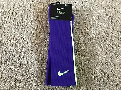 $14 • Buy Nike Football Or Soccer Vapor Knee High Socks Assorted Colors And Sizes 1 Pr 