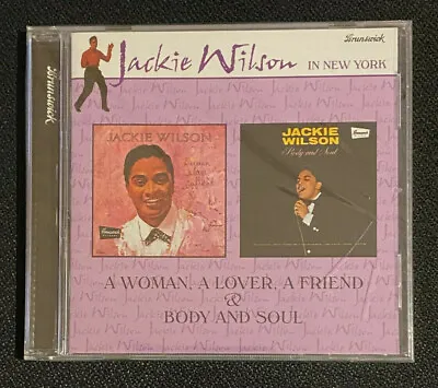 Jackie Wilson - A Woman A Lover A Friend / Body And Soul - CD Compilation New • £5.75