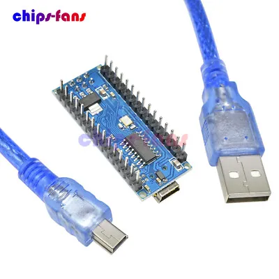 £9.59 • Buy Mini USB Nano V3.0 ATmega328 16M 5V Micro-controller CH340G Board For Arduino