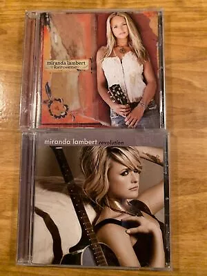 Miranda Lambert 2 CD Lot Revolution/Kerosene  • $18.65