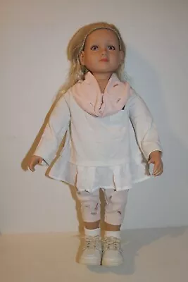 MY TWINN 23” Poseable DOLL Blonde LONG Hair HAZEL Eyes 1996 TWINN Original SHOES • $24