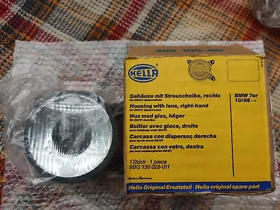 BMW 7 E32 E34 HEADLIGHT Lamp Lens Right BRAND HELLA AND NEWFREE SHIPPING WOR • $185