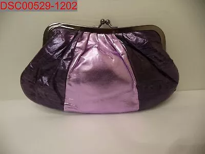 Moni Couture Plum Evening Bag Comes With 2 Different Size Removeable Straps • $22.50