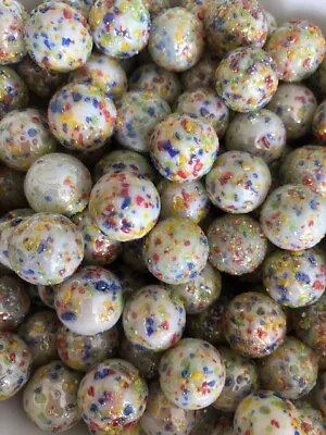 25 X Meteor Marbles 16mm Classic Traditional Children's Game/Collectors • £3.25