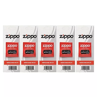 5 X Pack Of 100% Genuine Zippo Lighter Wick • £6.99