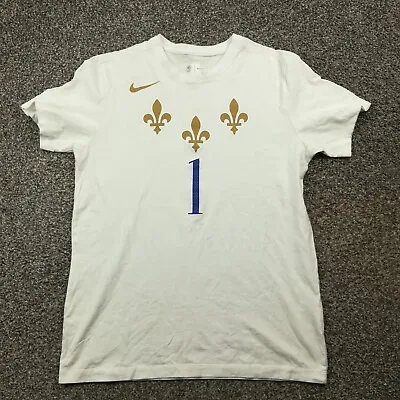 Zion Williamson New Orleans Pelicans T-Shirt Jersey Nike Mens Medium *Flaw • $19.99