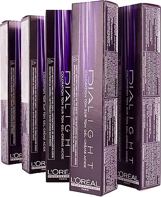 L'OREAL DIA LIGHT 50ml Semi Permanent Hair Colour By Loreal Various Shades • £15.99