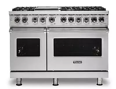 Viking Professional 5 Series VDR5486GSS 48  Dual Fuel Range With 6Sealed Burners • $10099