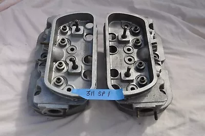 VW T2 Split Beetle/T3 Cylinder Heads Original VW Refurbished 15/1600 Singleport • $378.89