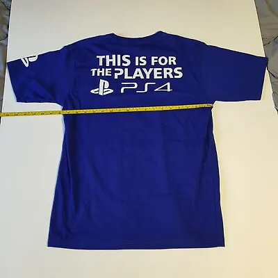 Vintage PlayStation 4 Shirt Launch Press Kit  PS4 Official Limited For Players • $28