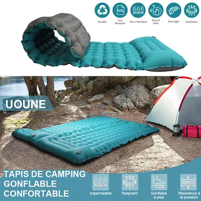 Sleepin Pad Ultralight Inflatable Sleeping Pad For Camping Hiking Airpad Compact • $38.99