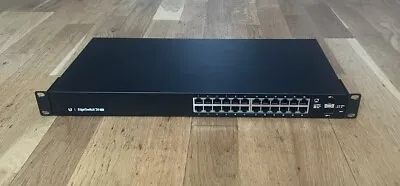 Ubiquiti Networks Unifi ES-24-LITE 24 Port Managed - Ethernet EdgeSwitch - Black • £0.99