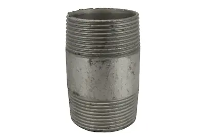 Galvanised Malleable Iron Barrel Nipple 40mm (1 1/2 ) Pipe Fitting • £2.03