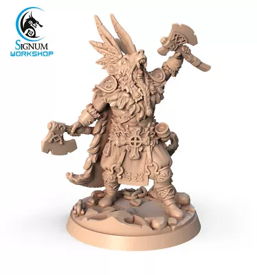 £7.99 • Buy Viking Druid Axe Barbarian - Signum Games - Fantasy Dungeons And Dragons Mini