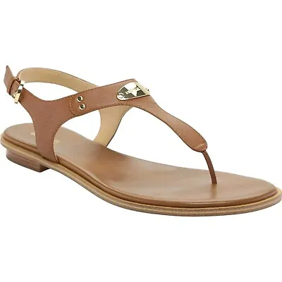 Michael Kors Plate T-Strap Thong Sandals Women's(PV22B)Various Size • $59.99