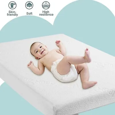 Baby Crib Mattress Memory Foam Toddlers Breathable Mattress Infant Pads 38x26x3  • $31.99