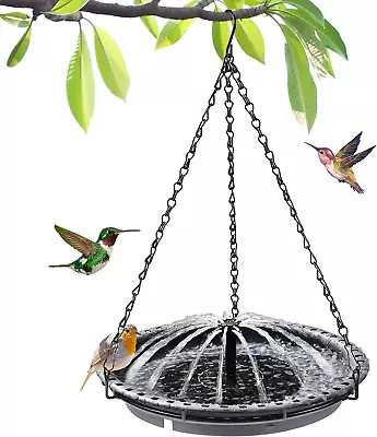 Dreyoo Solar Bird Bath Fountain For Outdoor Solar Powered Hummingbird Water Fou • $48.61