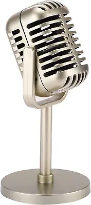 Microphone Vintage Look Old Style Dynamic Vocal Classic Retro Studio Stage Voice • $15.26