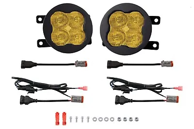 Diode Dynamics SS3 Pro Type A Yellow SAE LED Fog Lights For 2013-2016 Scion FR-S • $379.95