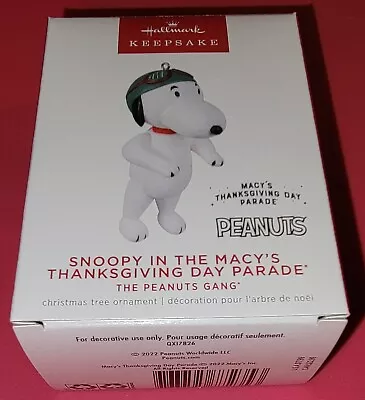 Hallmark Keepsake 2022 Peanuts Snoopy In The Macy's Thanksgiving Day Parade NIB • $17.99