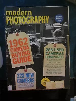 Modern Photography Magazine December 1961 Camera Buying Guide N • $14.99