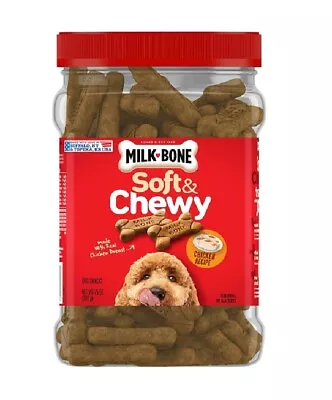 Milk-Bone Soft & Chewy Dog Treats Chicken 25 Ounce • $18.95