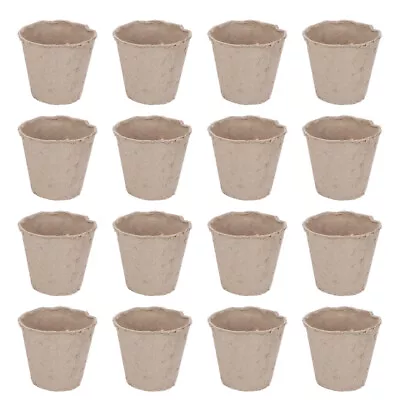 40PCS Nursery Starters Pots Starter Trays Organic Starting Pot Peat Moss Cups • $14.75