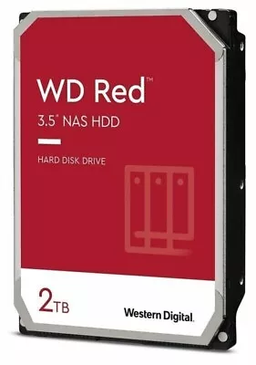 Western Digital RED NAS WD20EFAX 2TB SATA 6Gb/s 3.5  Hard Drive HDD 5400RPM • £84.62