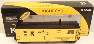 K-Line K767-1891 O Gauge Pennsylvania MOW Bunk Car #592603 W/ Smoke LN/Box • $70.69