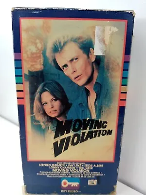 Moving Violation Stephen McHattie Kay Lenz Eddie Albert VHS • $30.57