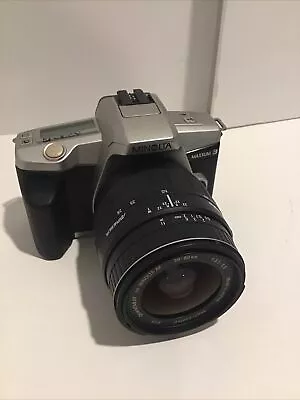 Minolta Maxxum 3  W/28-80 Mm Lens Untested With Bag Strap Manual • $19.99