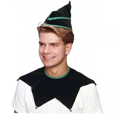 Elf Hat And Collar Adult Mens Womens Christmas Costume Fancy Dress • $9.91