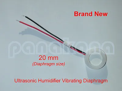 Ultrasonic Humidifier Vibrating Diaphragm Piezoelectric Transducer 20 Mm 1.7 MHz • $13.45