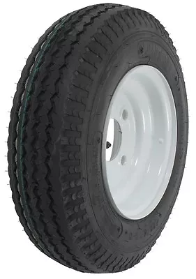 One New 4.80-8  C  (6 Ply Rating) Boat Trailer Tire & 4 Bolt Wheel Rim  P  • $72.65