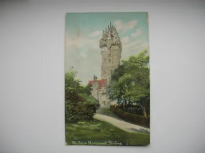 Wallace Monument Postcard - Causewayhead Stirling. (Shurey’s Publication) • £4.99