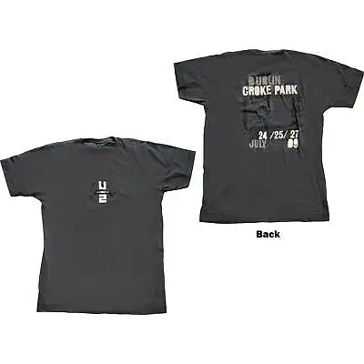 U2 Unisex T-Shirt: 360 Degree Tour Croke Park 2009 (Back Print) (Ex-Tour) • $34.95