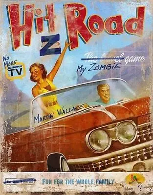 £10 • Buy Asmodee Hit Z Road My Zombie Game Route 666 Fun Family Travel Board Game Gift
